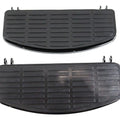 'D' Driver Footboard Set Black for Harley-Davidson