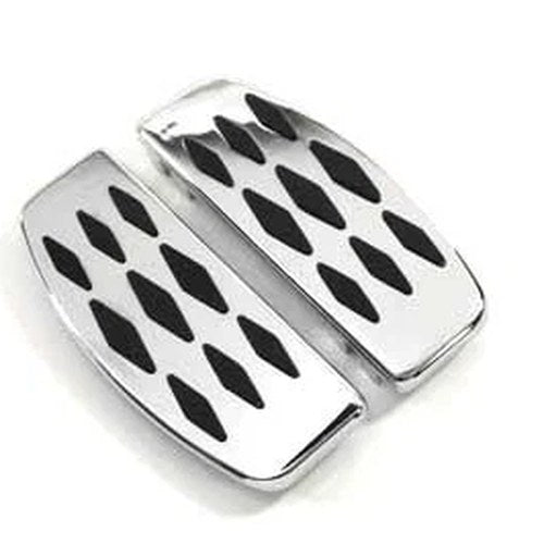 Driver Footboard Set with Diamond Design for Harley-Davidson