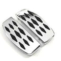 Driver Footboard Set with Diamond Design for Harley-Davidson