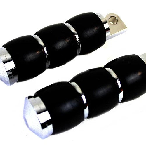 Banded Style Soft Footpeg Set for Harley-Davidson