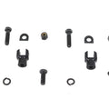 Footpeg Yoke Set Black for Harley-Davidson