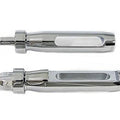 Billet Slotted Style Footpeg Set for Harley-Davidson