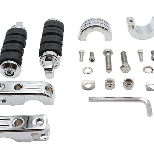 Magna Ring Style Large Footpeg Set for Harley-Davidson