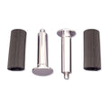 Rear Buddy Seat Footpeg Set Chrome for Harley-Davidson