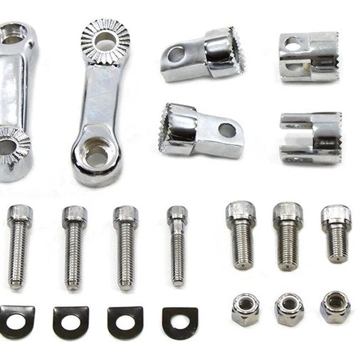 Driver Footpeg Mount Set Adjustable for Harley-Davidson