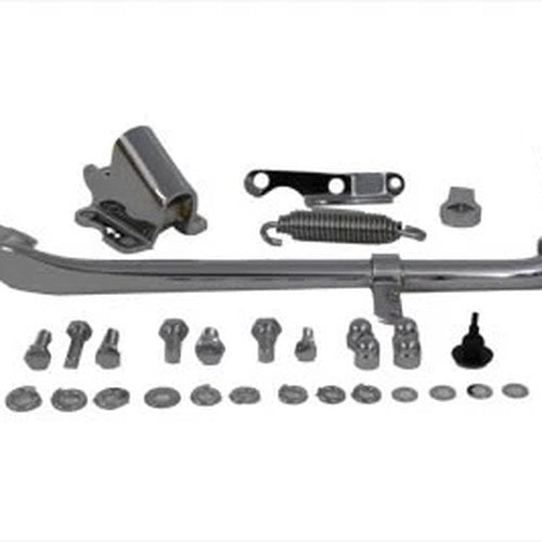 Jiffy Kickstand Assembly Chrome for Harley-Davidson