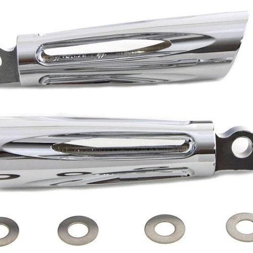 Slasher Style Footpeg Set for Harley-Davidson