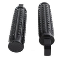 Black Grained Style Footpeg Set for Harley-Davidson