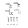Driver Footboard Relocator Kit Chrome for Harley-Davidson