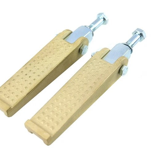 Anderson Chopper Style Footpeg Set Brass for Harley-Davidson
