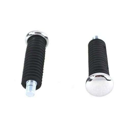 Stud Mount Rubber Footpeg Set for Harley-Davidson