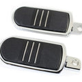 Chrome Small Streamliner Style Footpeg Set for Harley-Davidson