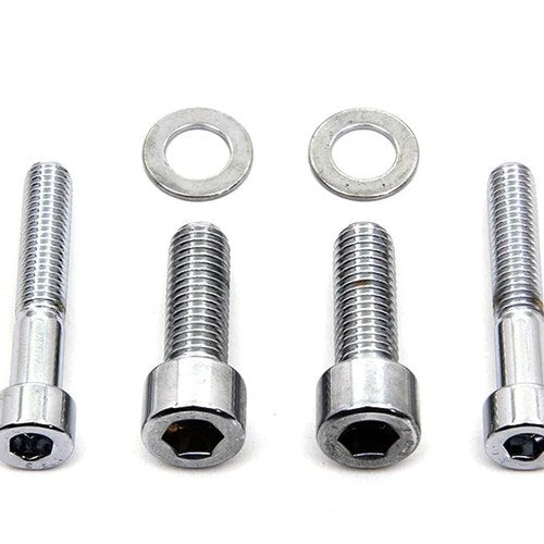 Allen Mount Kit for Rear Brake Caliper Chrome for Harley-Davidson