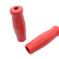 Bright Red Grip Set 1909 Style for Harley-Davidson