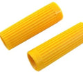 Yellow Grip Set Original Rib Style for Harley-Davidson