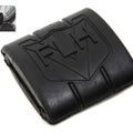 Black Rubber Brake Pedal Pad With Flh Logo for Harley-Davidson