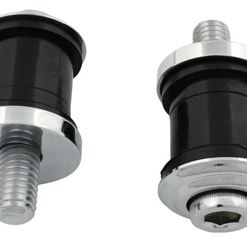 Flush Mount Handlebar Damper Kit Chrome for Harley-Davidson