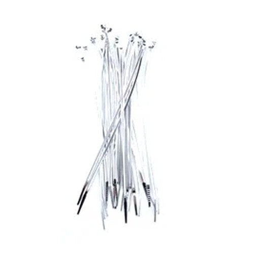 Chrome 7 inch Length Nylon Tie Straps for Harley-Davidson