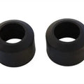 33mm Rubber Fork Boots Black for Harley-Davidson