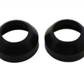 41mm Rubber Fork Boots Black for Harley-Davidson