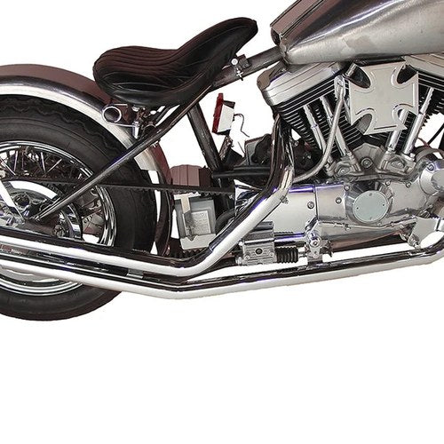 Exhaust Drag Pipe Set Slash Cut for Harley-Davidson