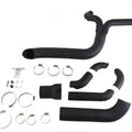 Speedster 1-3/4 inch 2 into 1 Exhaust Header Set Black for Harley-Davidson
