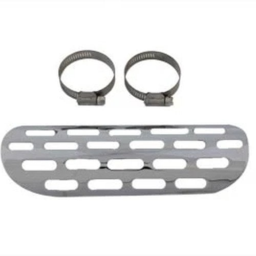45 inch Exhaust Heat Shield Perforated Style for Harley-Davidson