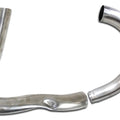 UL 3 Piece Exhaust System Set Raw for Harley-Davidson