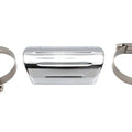 Exhaust Heat Shield, Grooved Style for Harley-Davidson