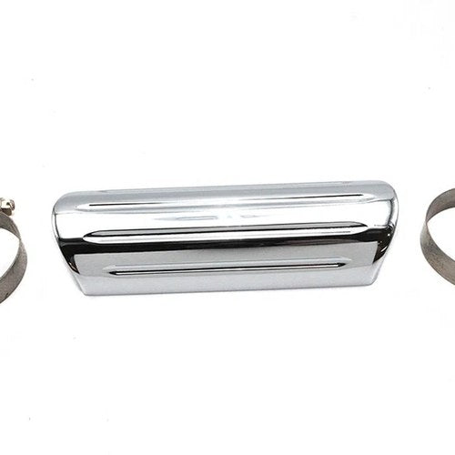 Exhaust Heat Shield Grooved Style for Harley-Davidson