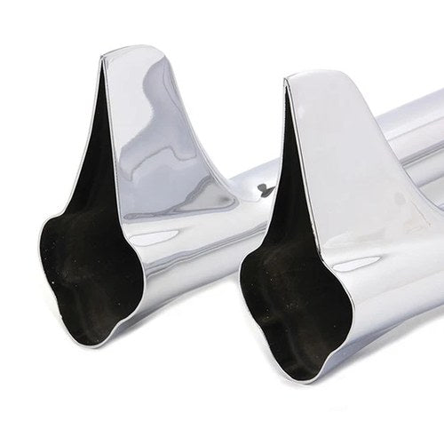 30 inch Straight Exhaust Pipe with Bronx Tail Set for Harley-Davidson