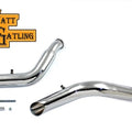 Wyatt Gatling Laf Exhaust Header Set for Harley-Davidson