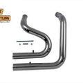 Curvado Upsweep Header Set Chrome for Harley-Davidson