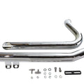 Wyatt Gatling Exhaust Drag Pipe Set Down Slash Shorty for Harley-Davidson