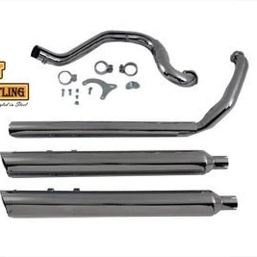 Touring Crossover Exhaust Header System Chrome for Harley-Davidson