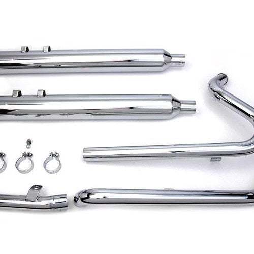 Touring Crossover Exhaust Header System Chrome for Harley-Davidson
