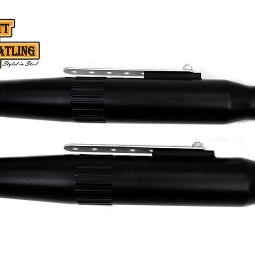 Wyatt Gatling Tapered Muffler Set for Harley-Davidson