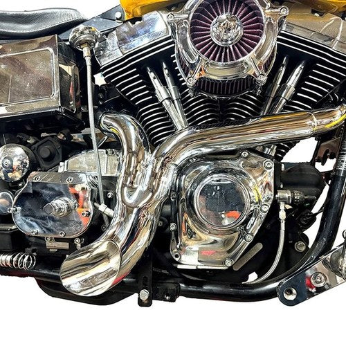 Wyatt Gatling Fxd Ground Pounder Chrome for Harley-Davidson