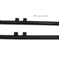 M8 36 inch Straight Fishtail Exhaust Extension Set Black for Harley-Davidson