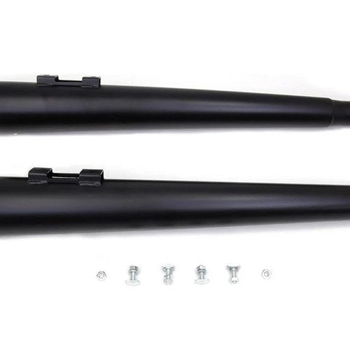 Wyatt Gatling Muffler Set with Tapered Tips for Harley-Davidson
