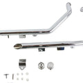 Wyatt Gatling Exhaust Drag Pipe Set Slash Cut for Harley-Davidson