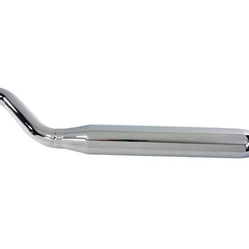 Upsweep Muffler with Down Slash for Harley-Davidson