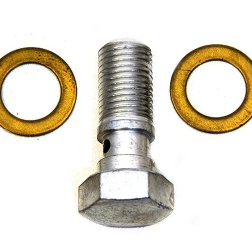 Oil Tank Vent Pipe Nipple Bolt and Washer Kit for Harley-Davidson