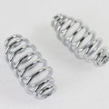 Chrome 5 inch Seat Spring Set for Harley-Davidson