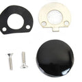 Black Fork Lock Cover for Harley-Davidson