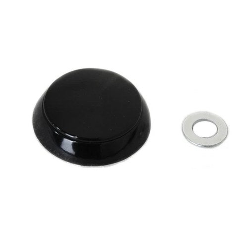 Black Tour-Pak Lock Cover for Harley-Davidson