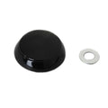 Black Tour-Pak Lock Cover for Harley-Davidson