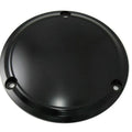 Matte Black 3-Hole Smooth Derby Cover for Harley-Davidson