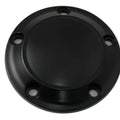Black 5-Hole Smooth Ignition System Cover for Harley-Davidson