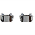 Chrome Bar Bullet Visor for Harley-Davidson